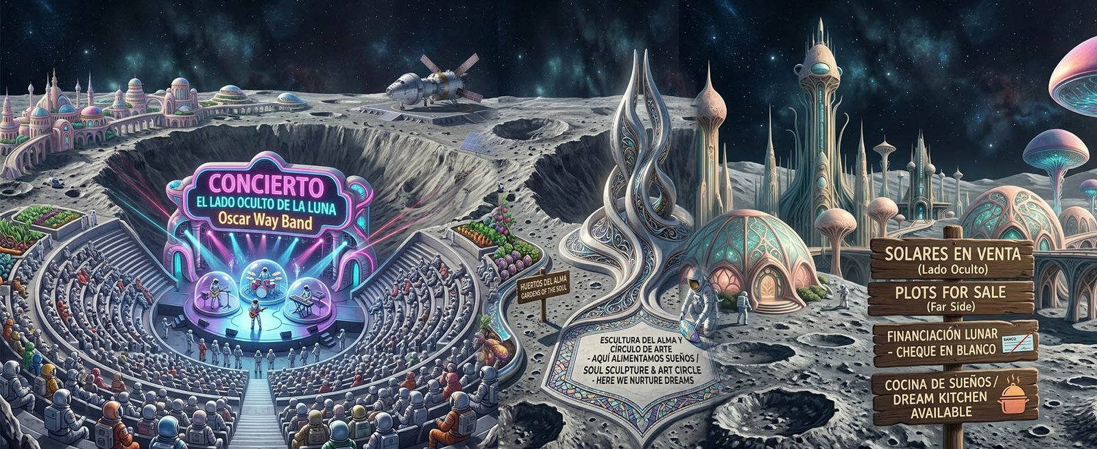 Un Solar en la Luna - Canción tributo a Artemis II por Oscar Way Band